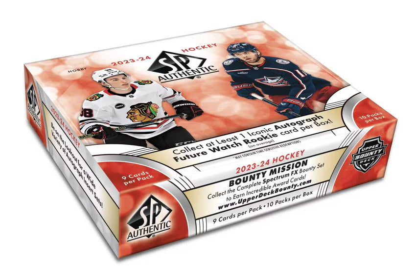 2023-24 Upper Deck SP Authentic Hockey Hobby Box