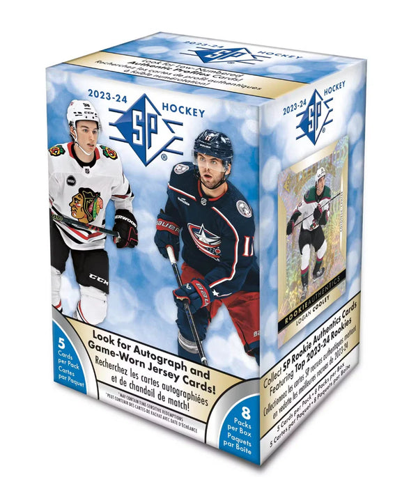 2023-24 Upper Deck SP Hockey 8-Pack Blaster Box