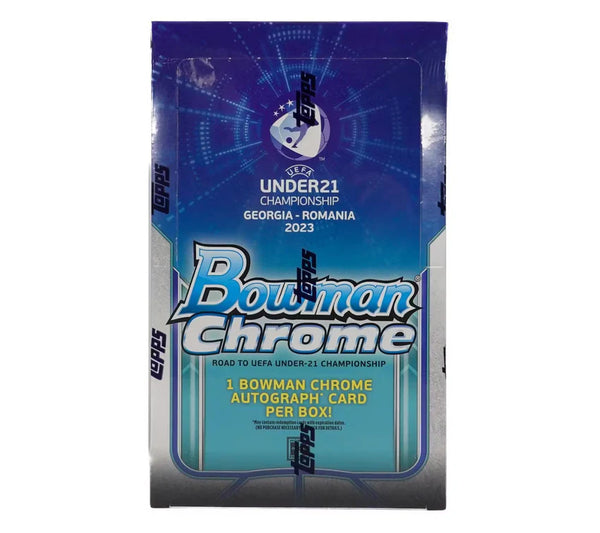 2022 Bowman Chrome Road to UEFA Under-21 European Championship Hobby Box