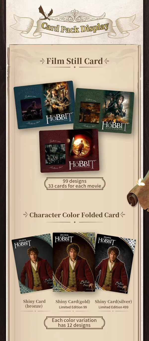 Card Fun The Hobbit Motion Picture Trilogy Booster Box