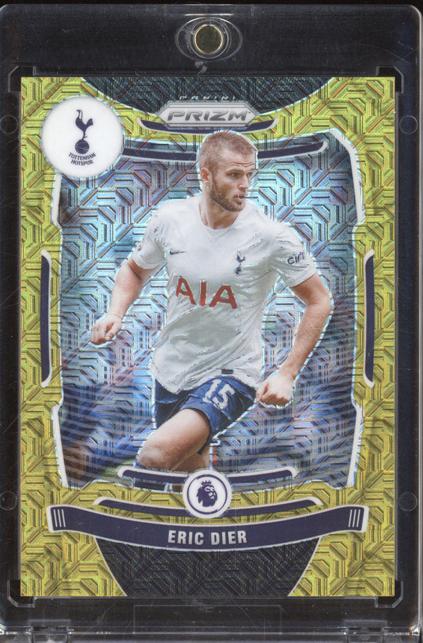 Eric Dier 2021-22 Panini Prizm 154 Gold Mojo 8/10