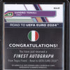 Sandro Tonali 2023 Toops Finest Euro BCA-ST Fuchsia Lava Auto 72/75