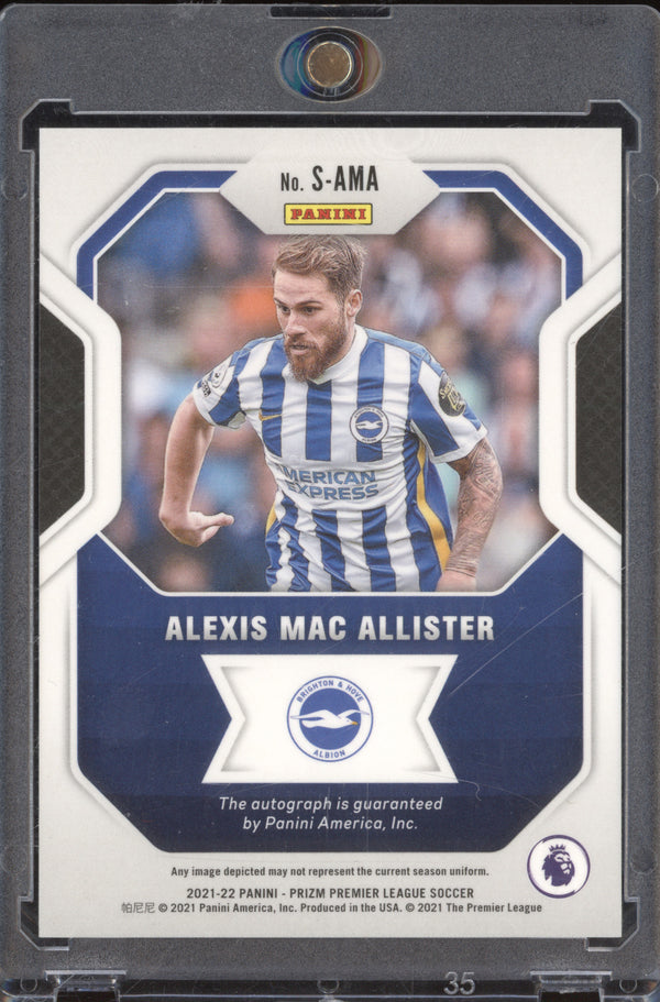 Alexis Mac Allister 2021-22 Panini Prizm S-AMA Signatures