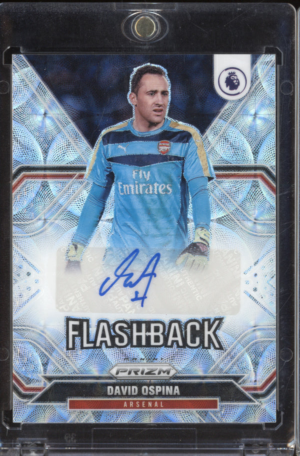 David Ospina 2021-22 Panini Prizm FB-DO Flashback Autograph Choice