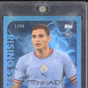 Julian Alvarez 2022-23 Topps UEFA Summer Signings Rising Star Blue RC 17/49