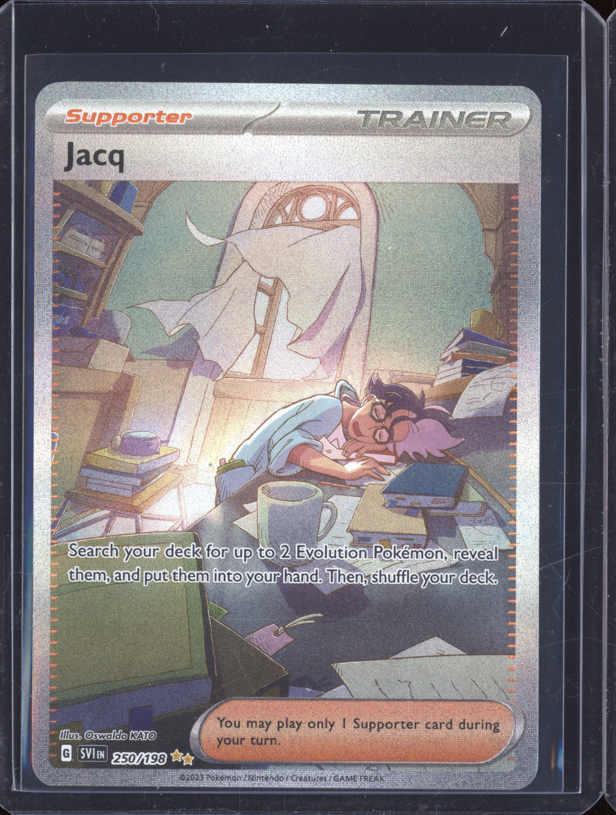 Jacq 2023 Pokemon Scarlet & Violet 250/198 Special Illustration Rare
