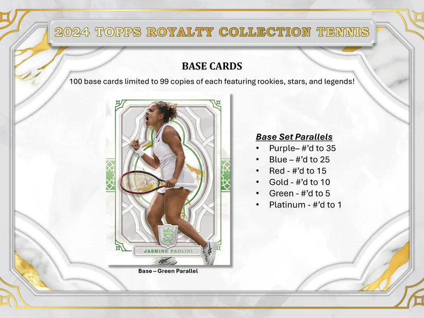 2024 Topps Royalty Tennis Hobby Box