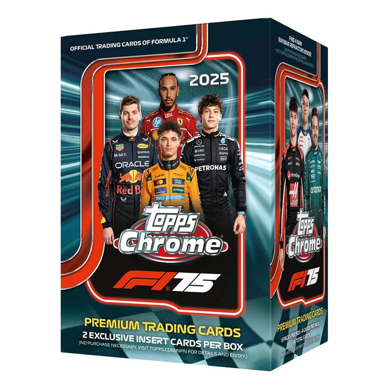 2025 Topps Chrome Formula 1 Value Box