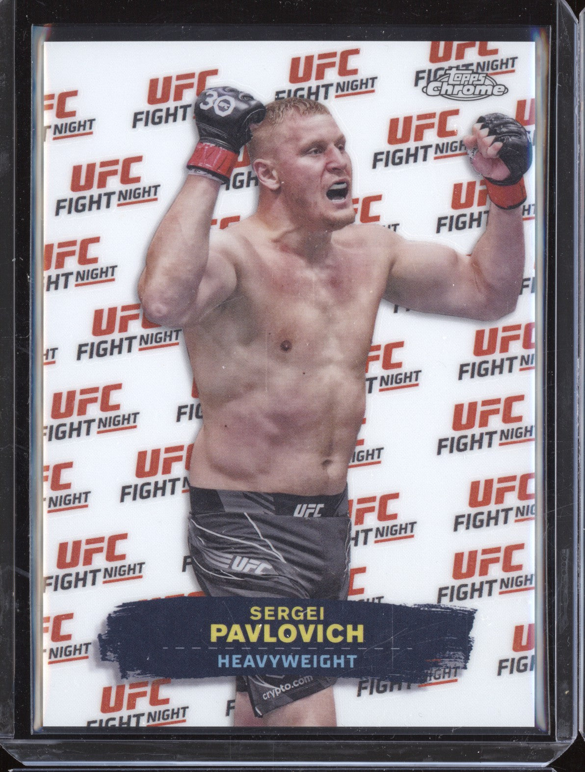 Sergei Pavlovich 2024 Topps Chrome UFC UFN-8 UFC Fight Night