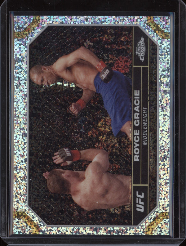 Royce Gracie 2024 Topps Chrome UFC 170 Speckle Refractor 188/299