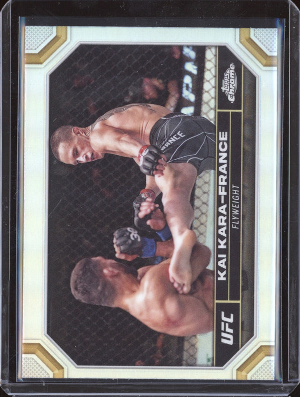 Kai Kara-France 2024 Topps Chrome UFC 106 Refractor