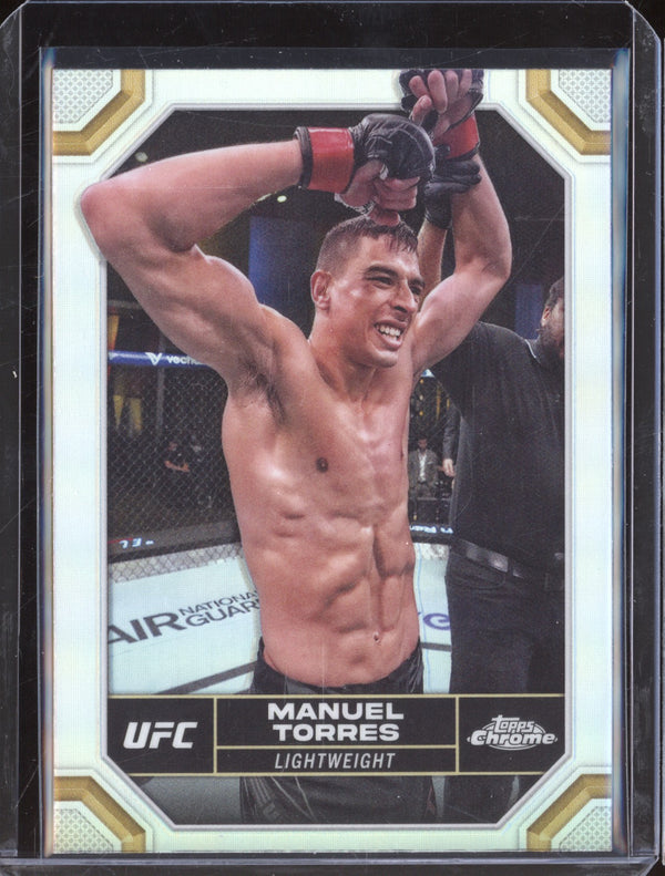 Manuel Torres 2024 Topps Chrome UFC 121 Refractor