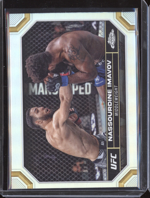 Nassourdine Imavov 2024 Topps Chrome UFC 145 Refractor