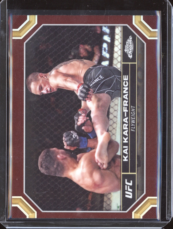 Kai Kara-France 2024 Topps Chrome UFC 106 Magenta Refractor