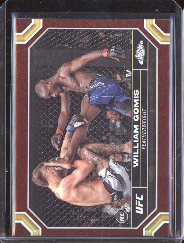 William Gomis 2024 Topps Chrome UFC 199 Magenta Refractor RC