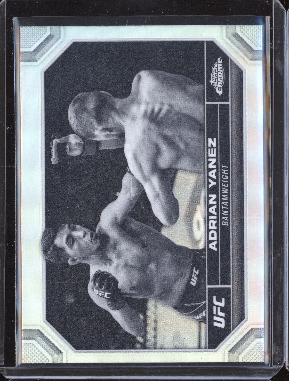 Adrian Yanez 2024 Topps Chrome UFC 2 Negative Refractor