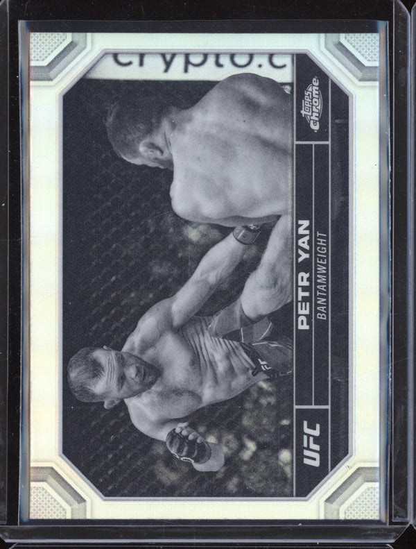 Petr Yan 2024 Topps Chrome UFC 156 Negative Refractor