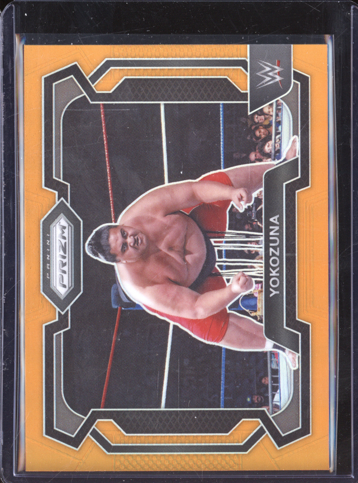 Yokozuna 2024 Panini Prizm WWE 61 Orange 41/99