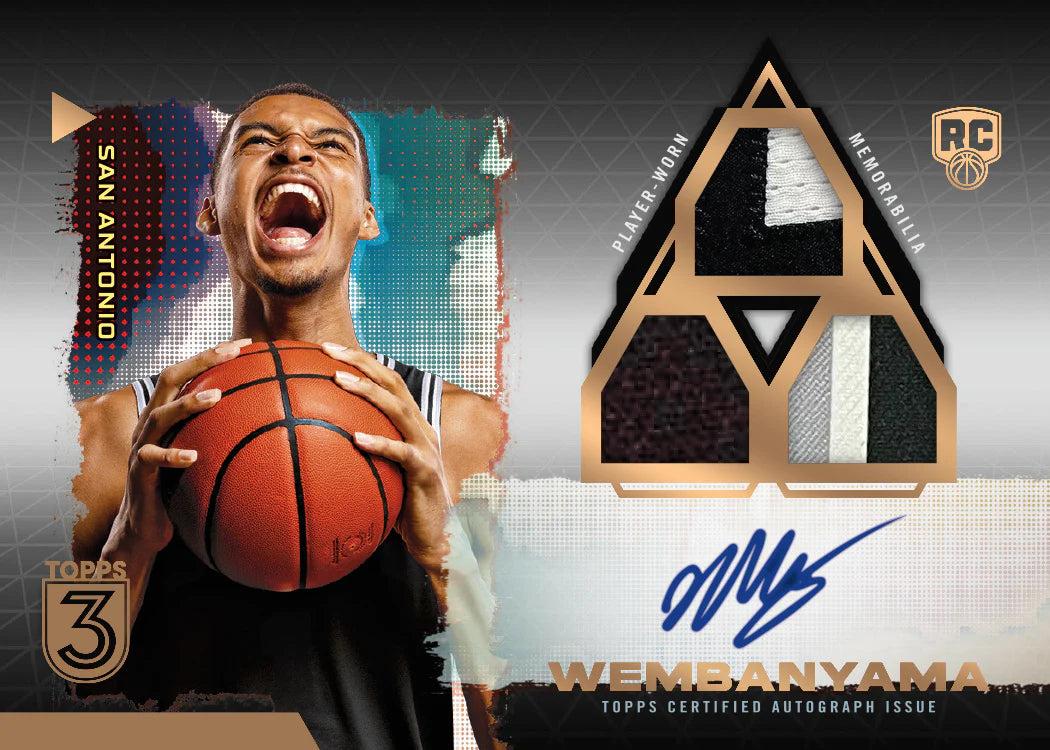 2023-24 Topps 3 Basketball Hobby Box (Preorder)
