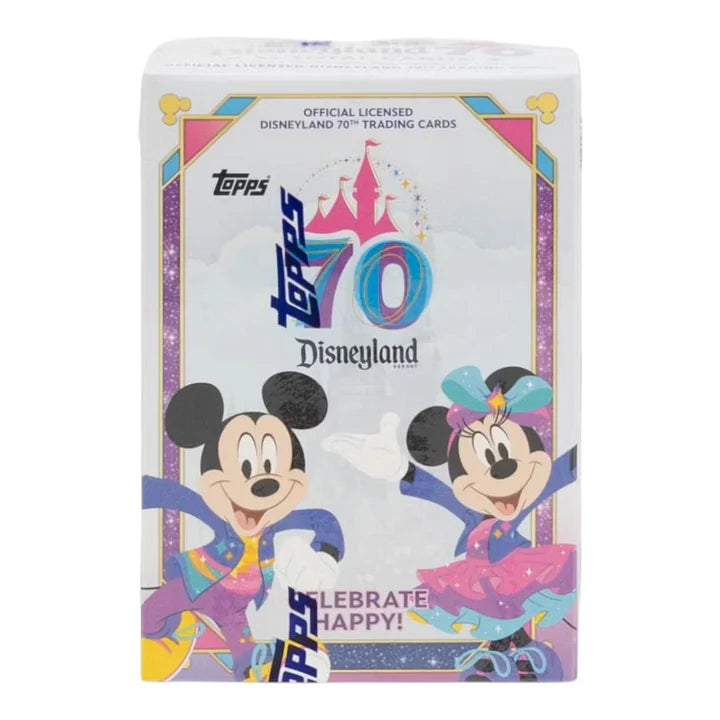 2025 TOPPS DISNEY DISNEYLAND 70TH ANNIVERSARY BLASTER BOX