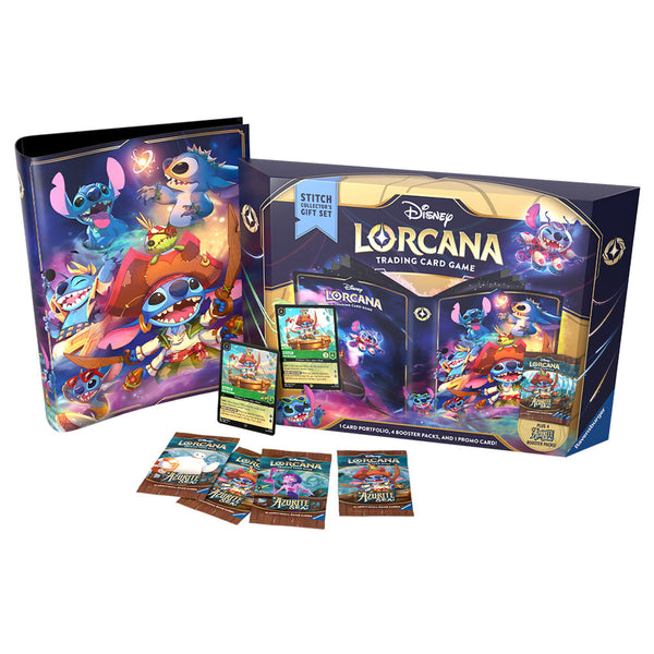 Disney Lorcana TCG Azurite Sea Stitch Collector's Gift Set