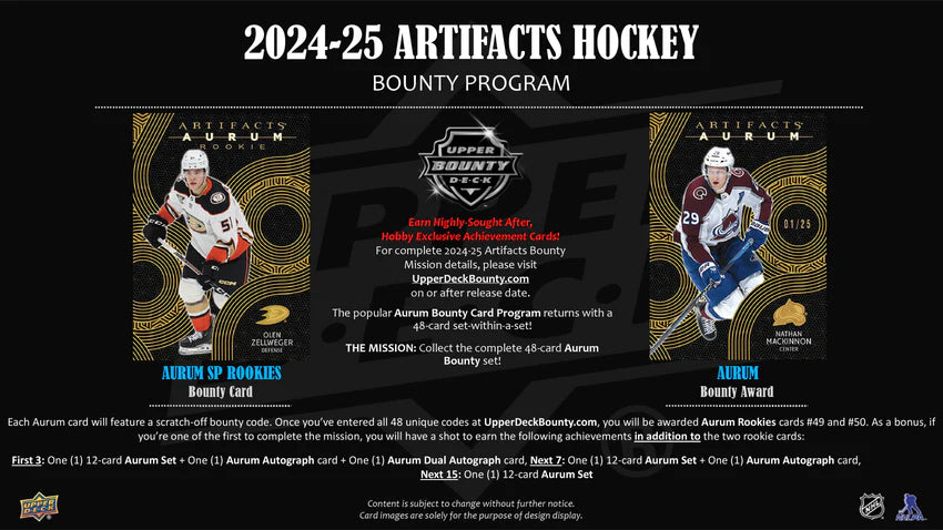 2024-25 Upper Deck Artifacts Hockey Hobby Box