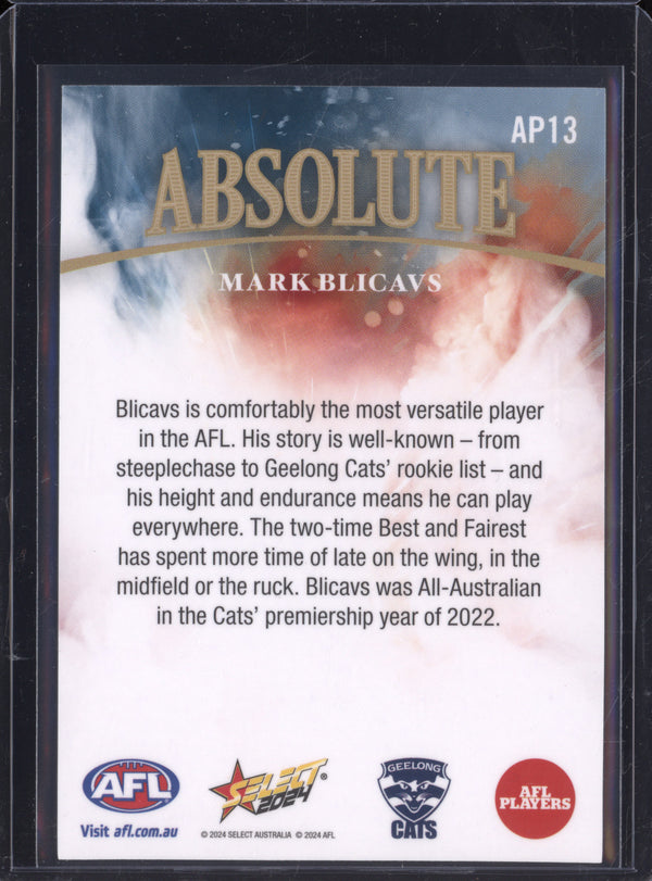 Mark Blicavs 2024 Select Footy Stars AP13 Absolute 35/70