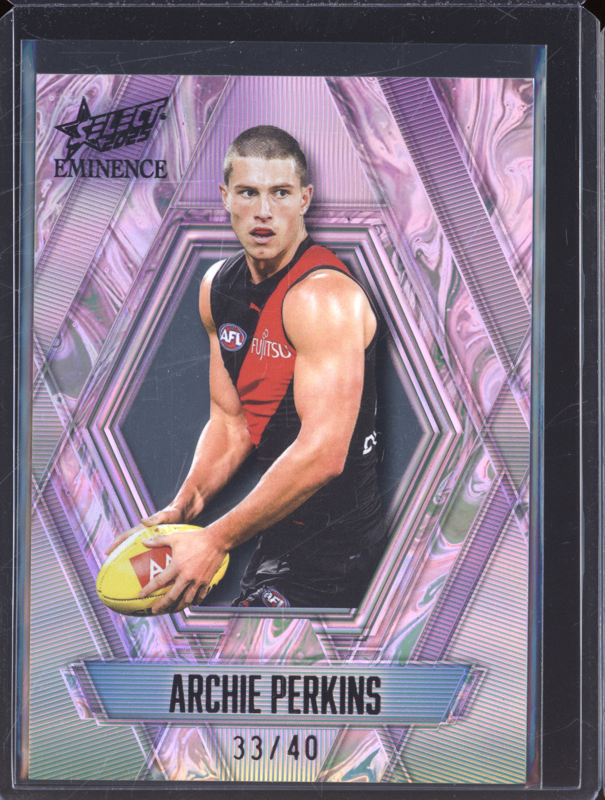 2025 AFL Select Eminence EM13 Archie Perkins Essendon 33/40