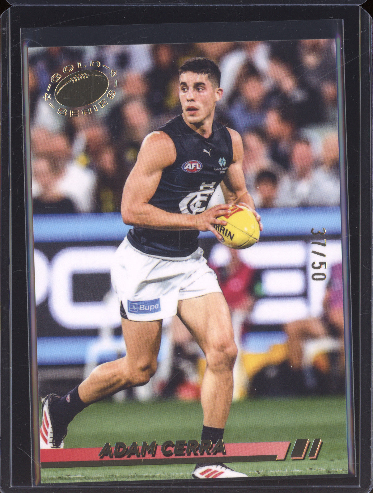 2025 AFL Select Eminence Gold Cards 1994 G13 Adam Cerra Carlton 37/50