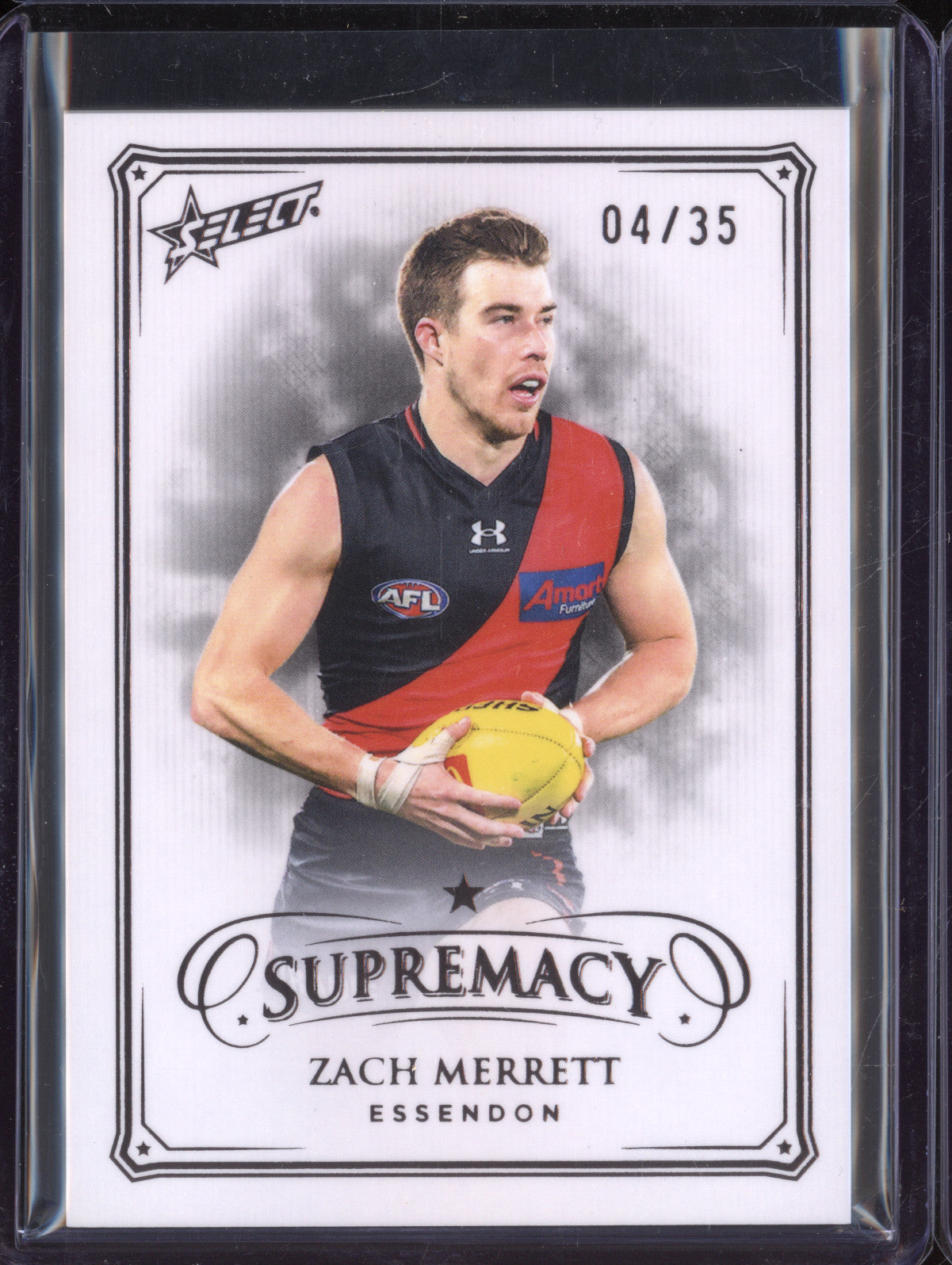 Zach Merrett 2024 Select Supremacy 41 Black Pearl Low 04/35