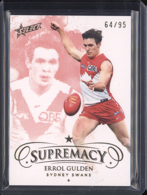 Errol Gulden 2024 Select Supremacy 138 Gold 64/95