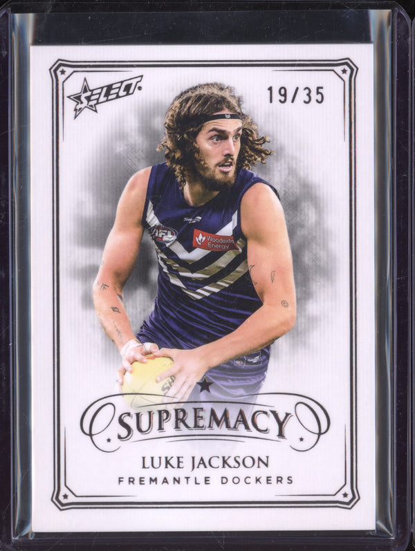 Luke Jackson 2024 Select Supremacy 50 Black Pearl 19/35