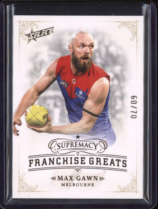 Max Gawn 2024 Select Supremacy FG22 Franchise Greats 60/70