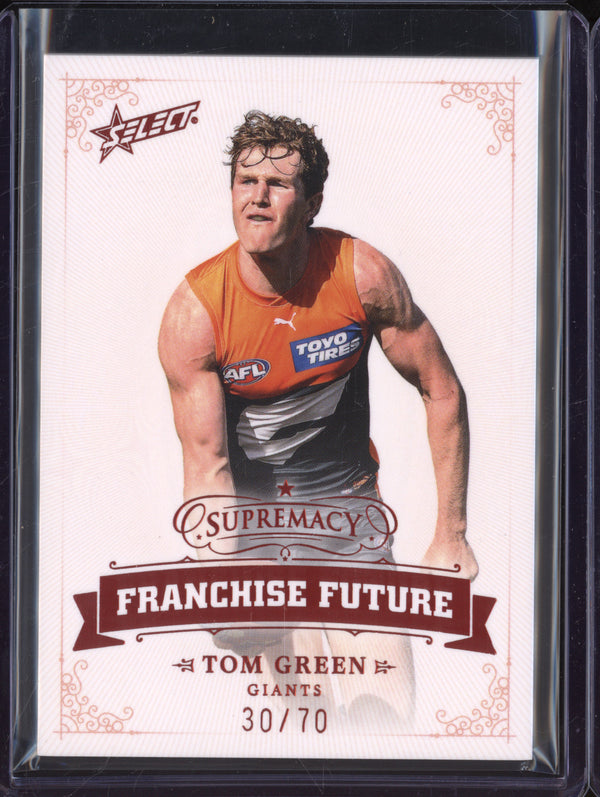 Tom Green 2024 Select Supremacy FF15 Franchise Future 30/70