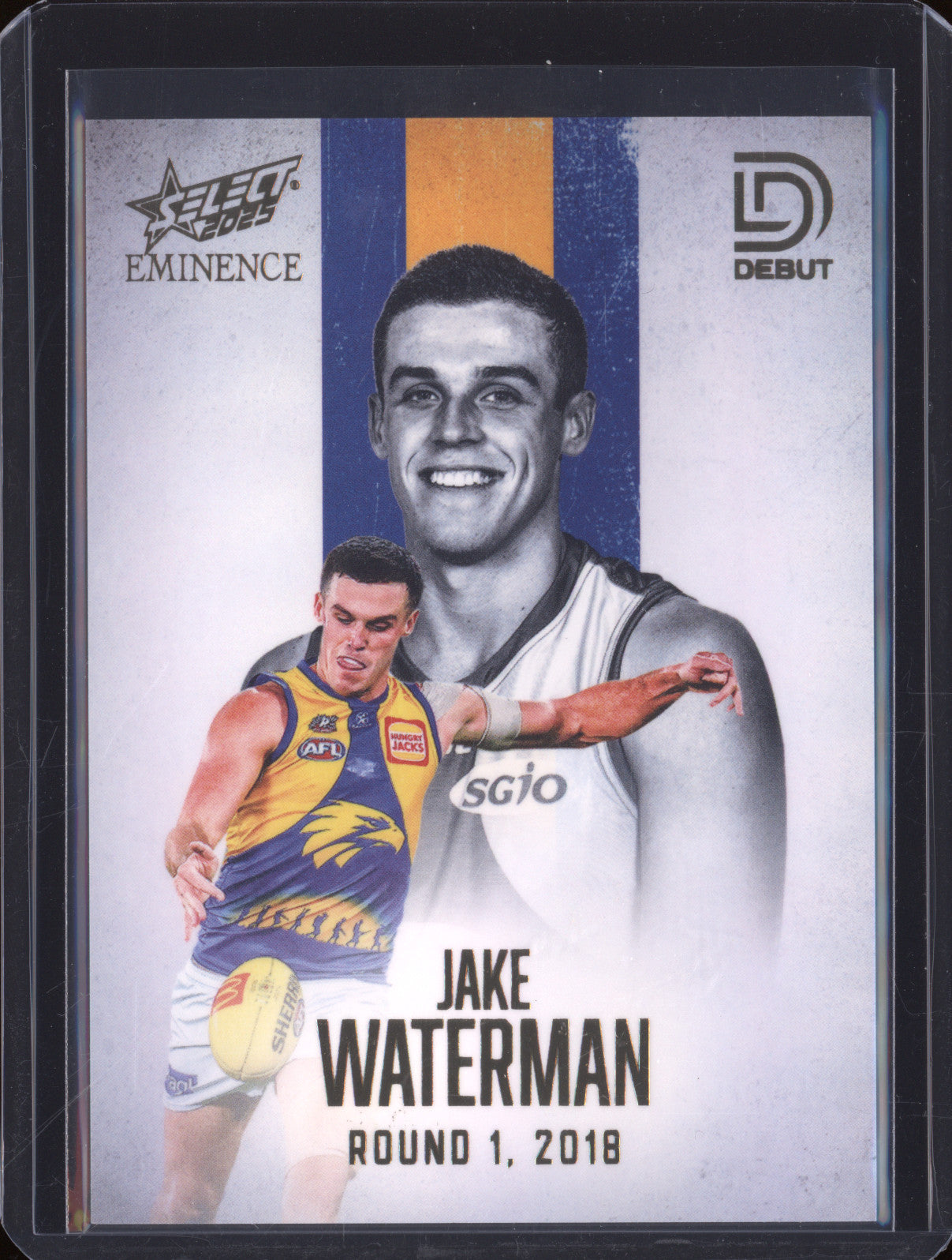 2025 AFL Select Eminence Debut D83 Jake Waterman West Coast