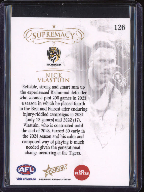 Nick Vlastuin 2024 Select Supremacy 126 61/95