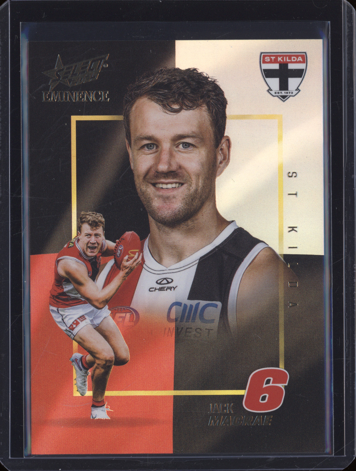 2025 AFL Select Eminence Colours C172 Jack Macrae St Kilda LOW 005
