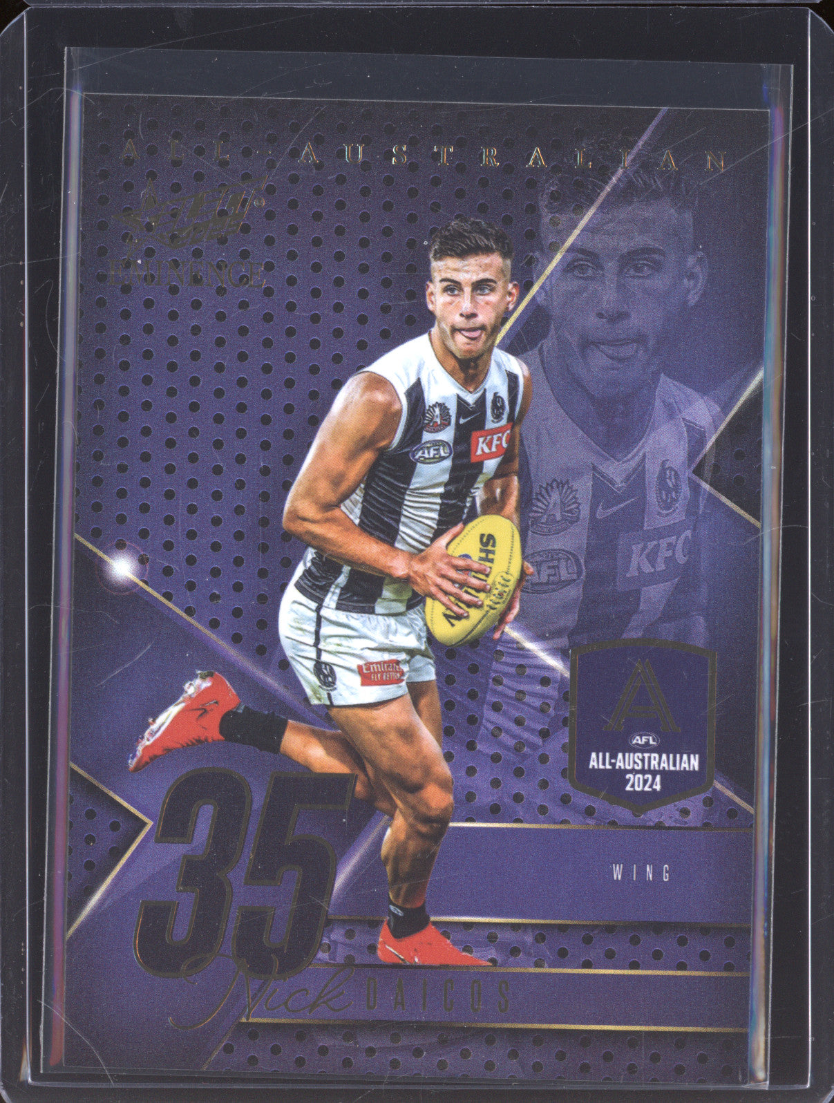 2025 AFL Select Eminence All Australian AA9 Nick Daicos Collingwood