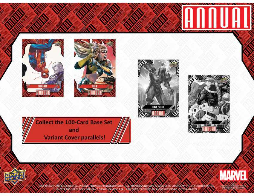 2023-24 Upper Deck Marvel Annual Hobby Box