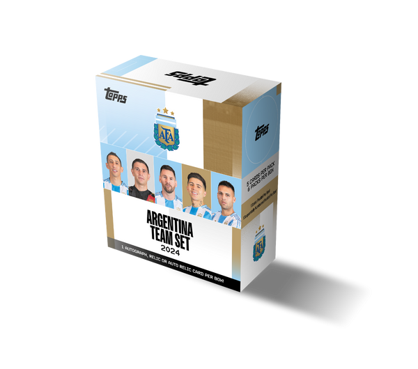 2024/25 Topps Argentina Soccer Team Set Box