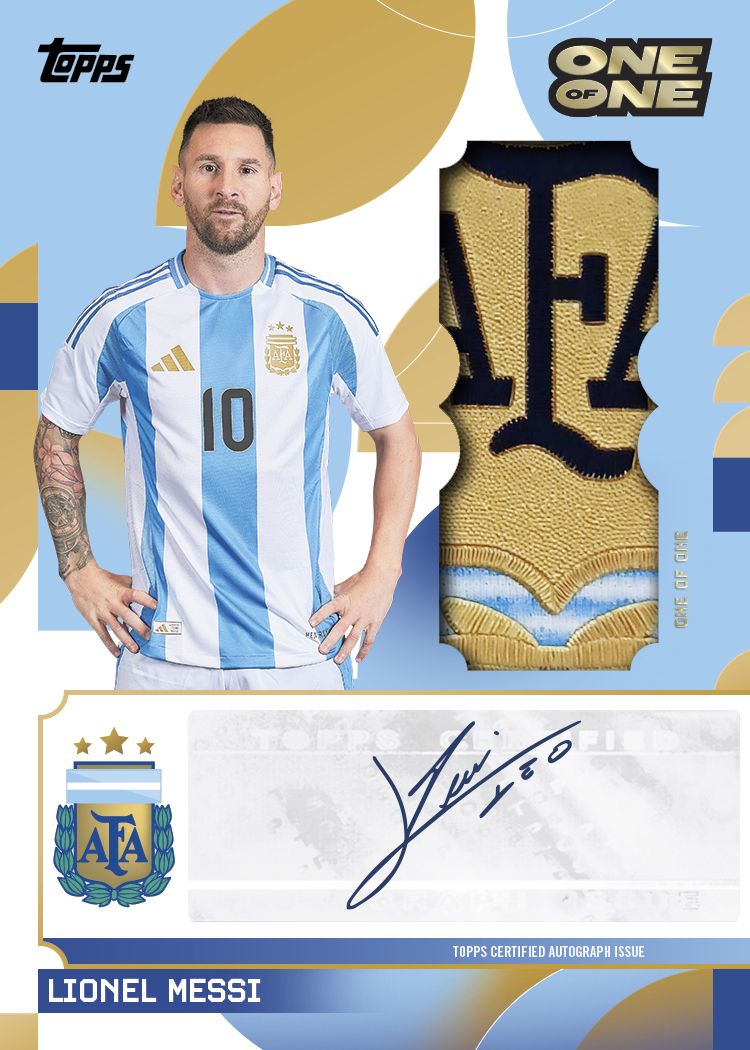 2024/25 Topps Argentina Soccer Team Set Box