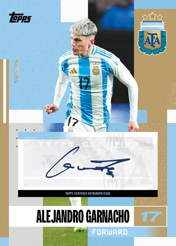 2024/25 Topps Argentina Soccer Team Set Box