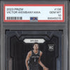 Victor Wembanyama 2023-24 Panini Prizm 136 RC PSA 10 ASR