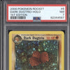 Dark Dugtrio 2000 Pokemon Rocket 6/82 Holo 1st Edition PSA 7 ASR