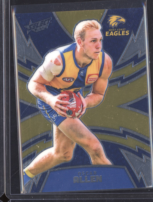 Oscar Allen 2024 Select Footy Stars LT353 Luminous Thunderbolt 514/599