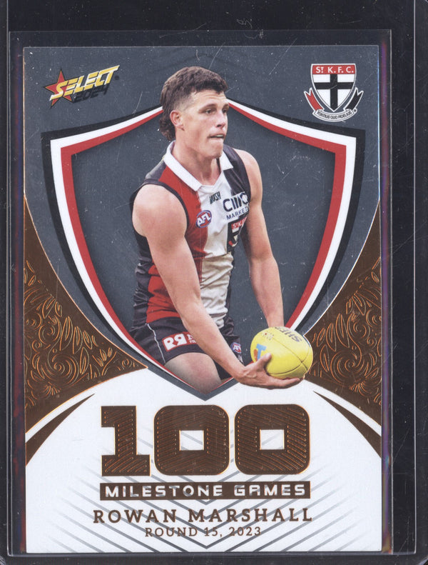 Rowan Marshall 2024 Select Footy Stars MGH87 Milestone Hobby 26/240