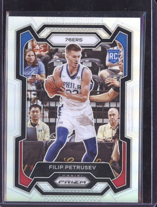 Filip Petrusev 2023-24 Panini Prizm 282 Silver RC