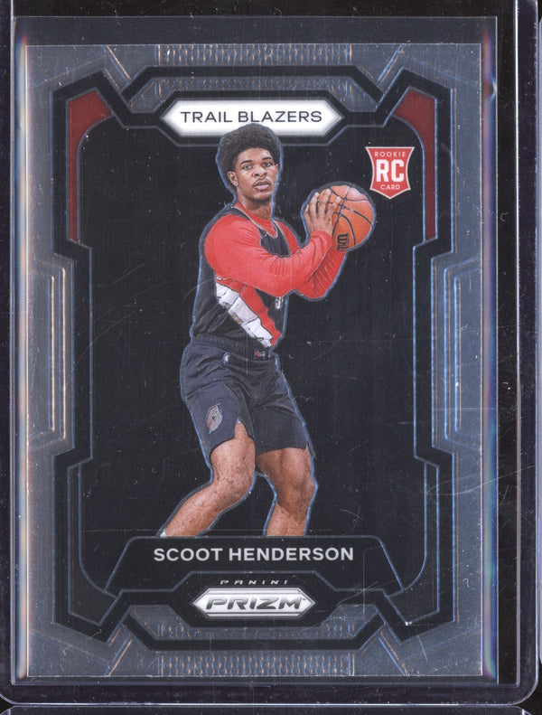 Scoot Henderson 2023-24 Panini Prizm 141 RC