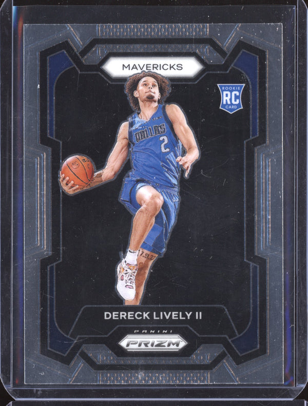 Dereck Lively II 2023-24 Panini Prizm 163 RC