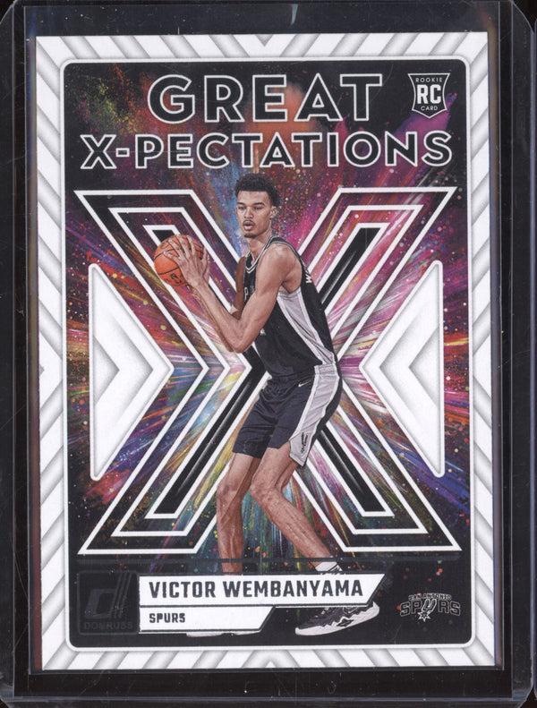 Victor Wembanyama 2023-24 Panini Donruss 10 Great X-Pectations RC